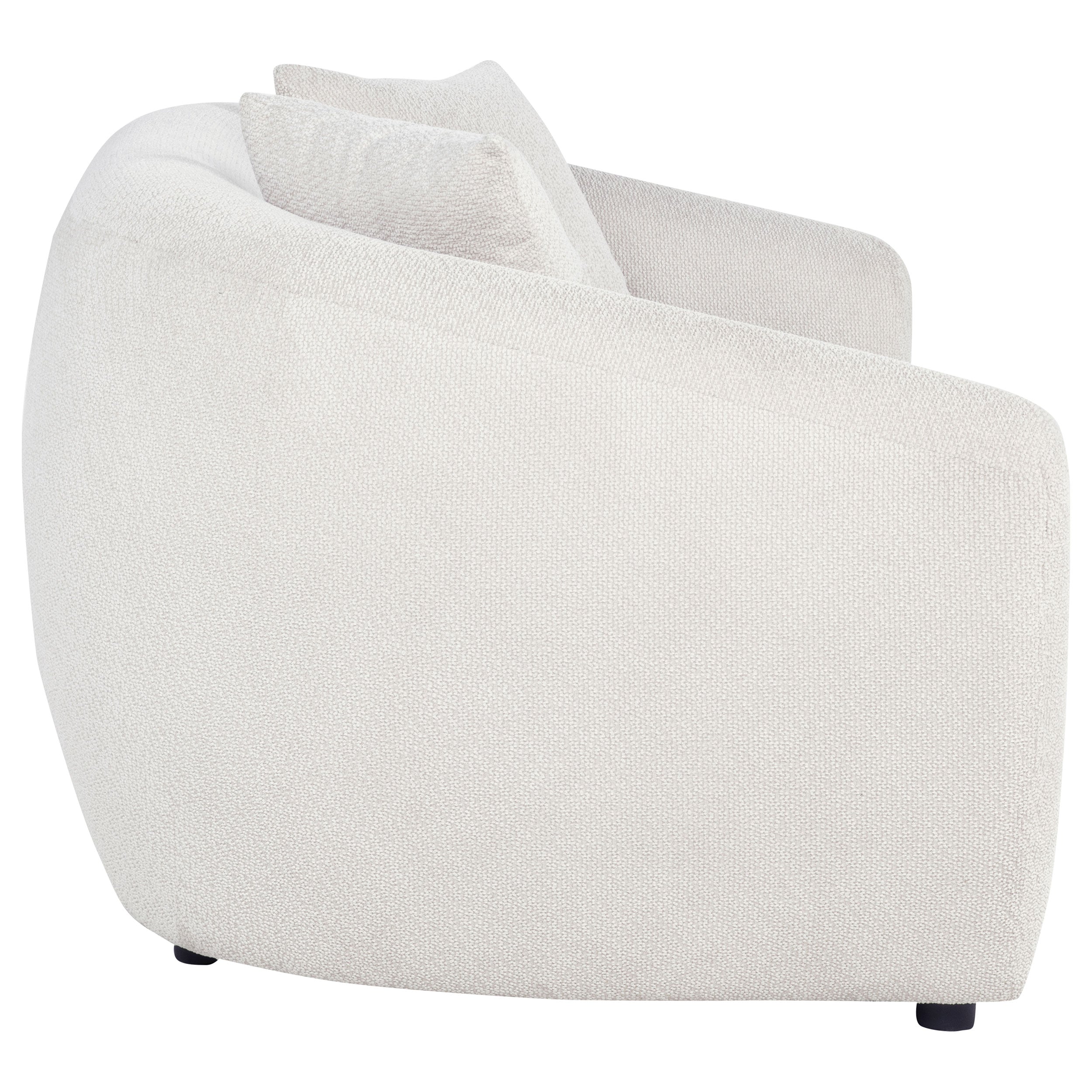 Isabella Fabric Upholstered Loveseat Sand — view 8