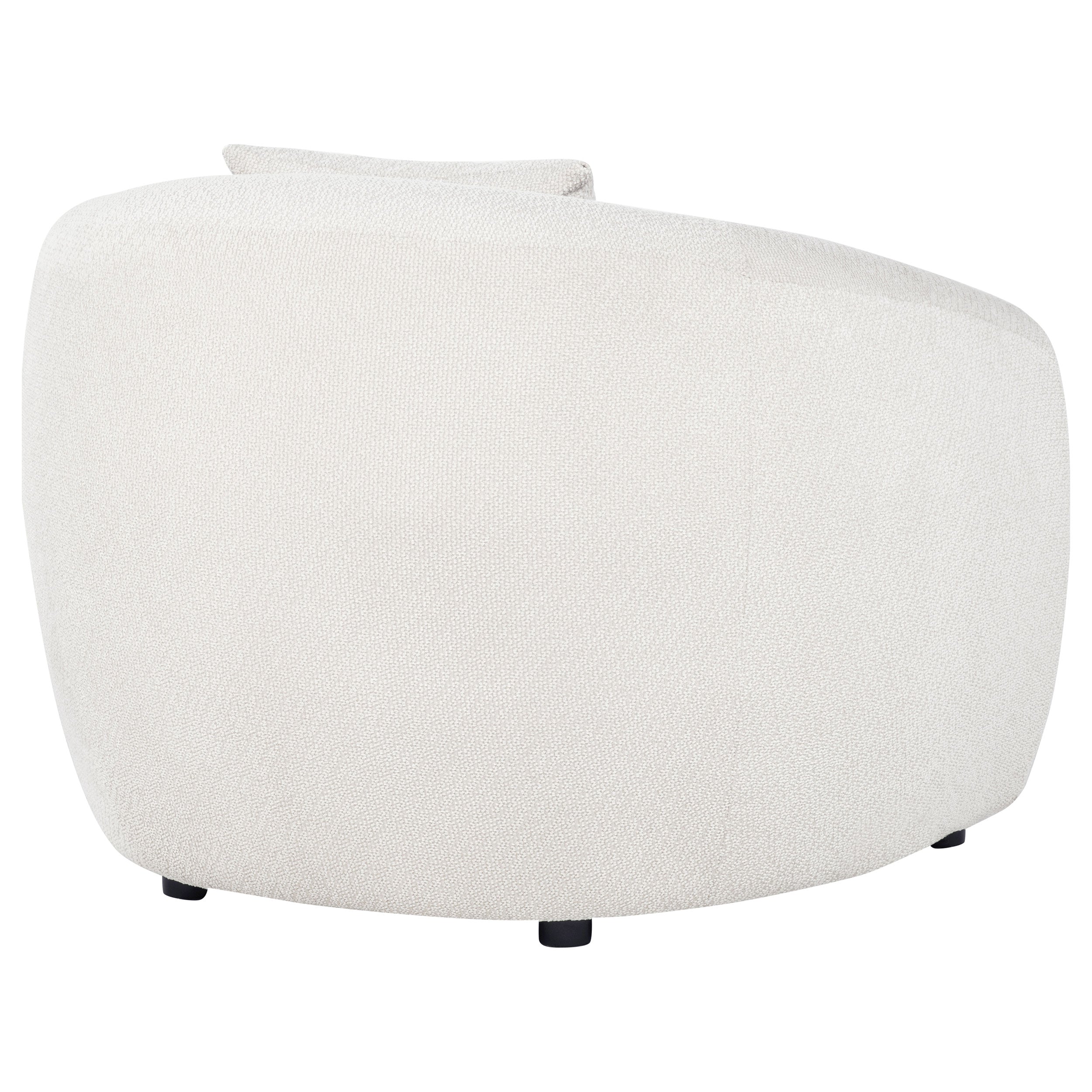 Isabella Fabric Upholstered Accent Chair Sand — view 7