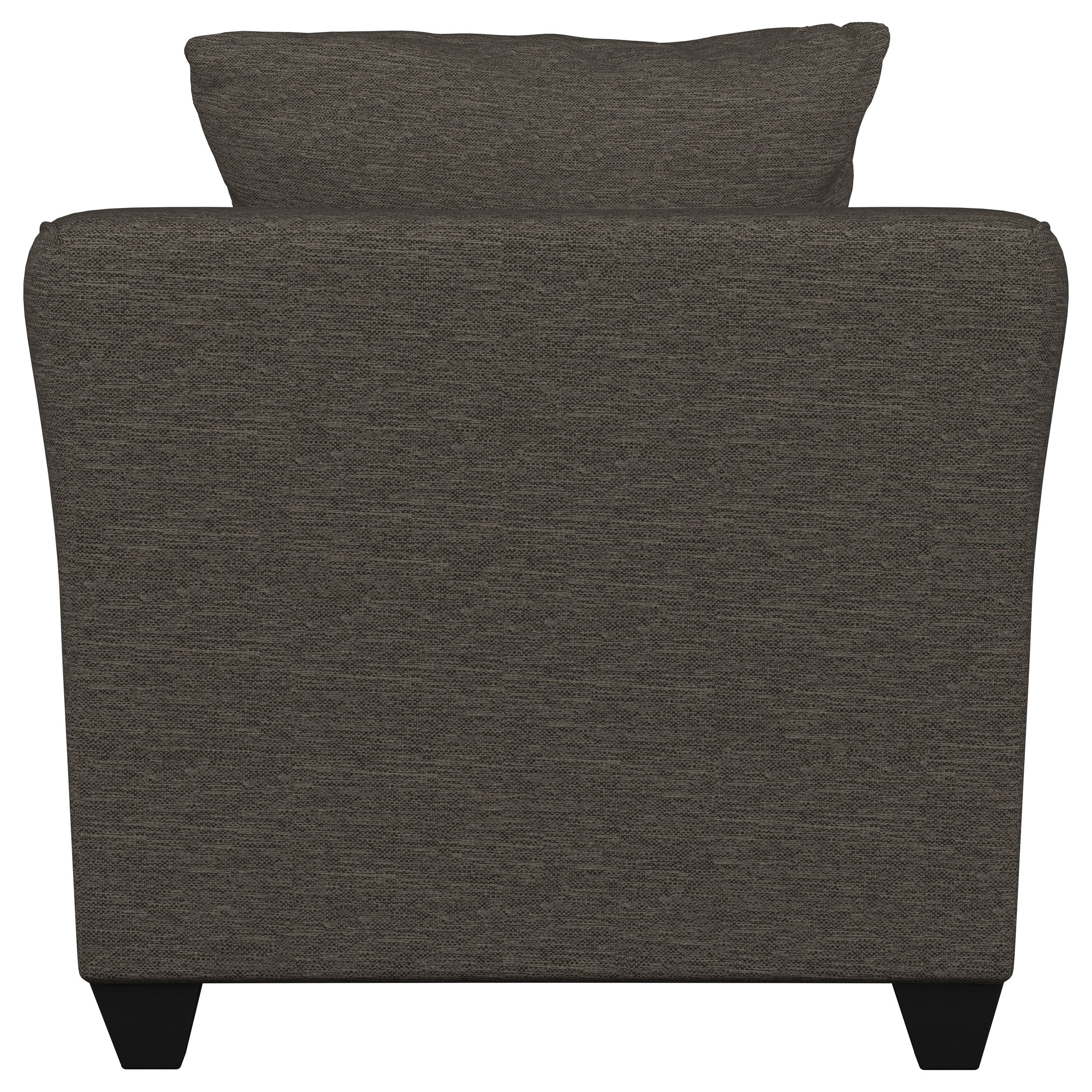 Salizar Upholstered Flared Arm Accent Chair Charcoal Grey — view 7