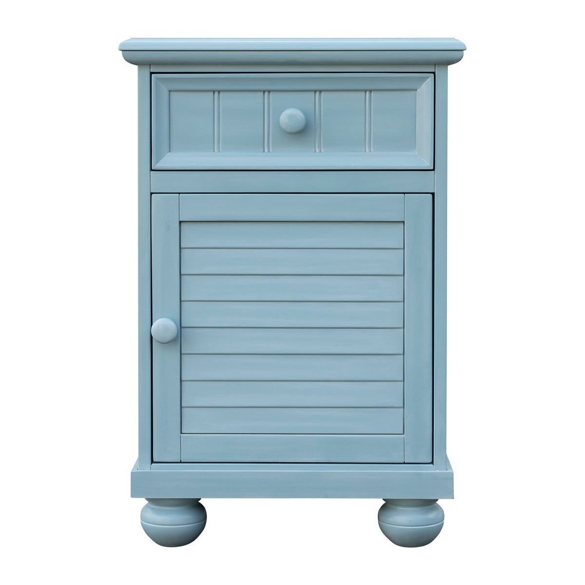Beachfront One Door Nightstand (Ocean Blue)