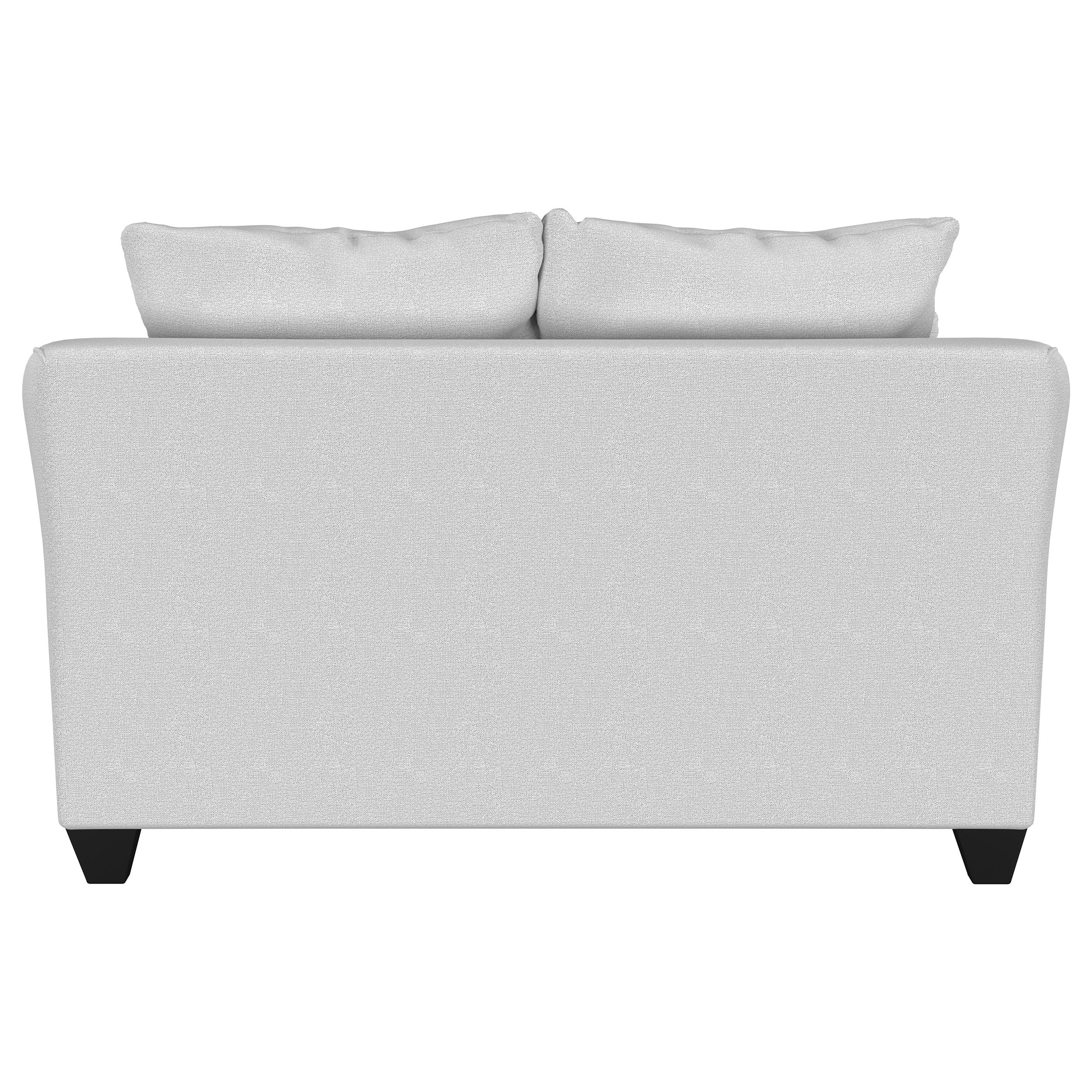 Salizar Upholstered Flared Arm Loveseat Sand — view 7