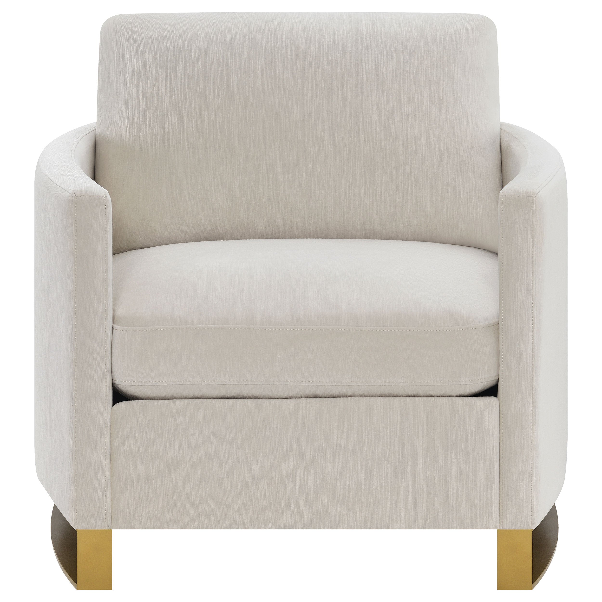 Corliss 3-piece Upholstered Arched Arm Sofa Set Beige — view 10