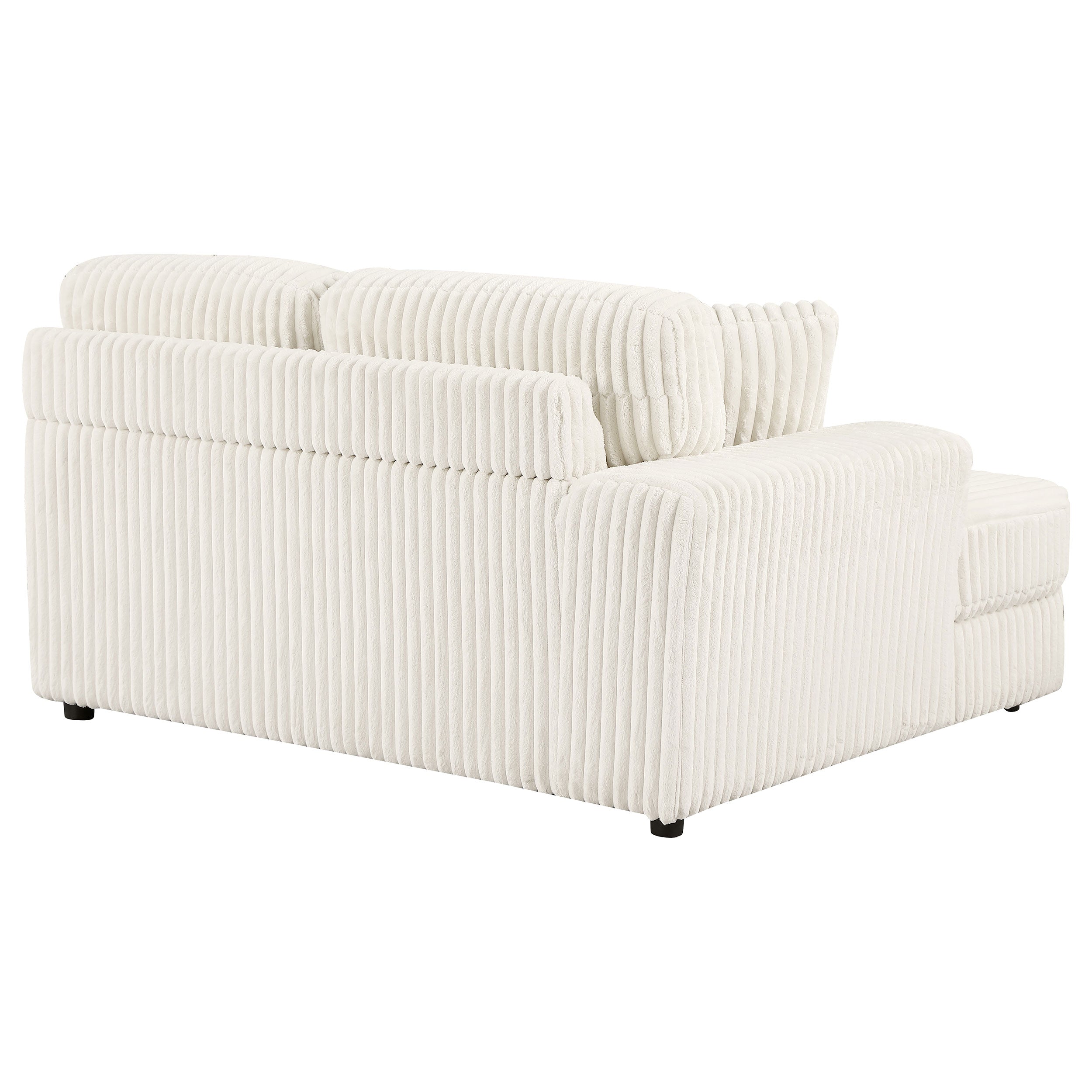 Emberson Upholstered LAF Loveseat Ivory — view 7