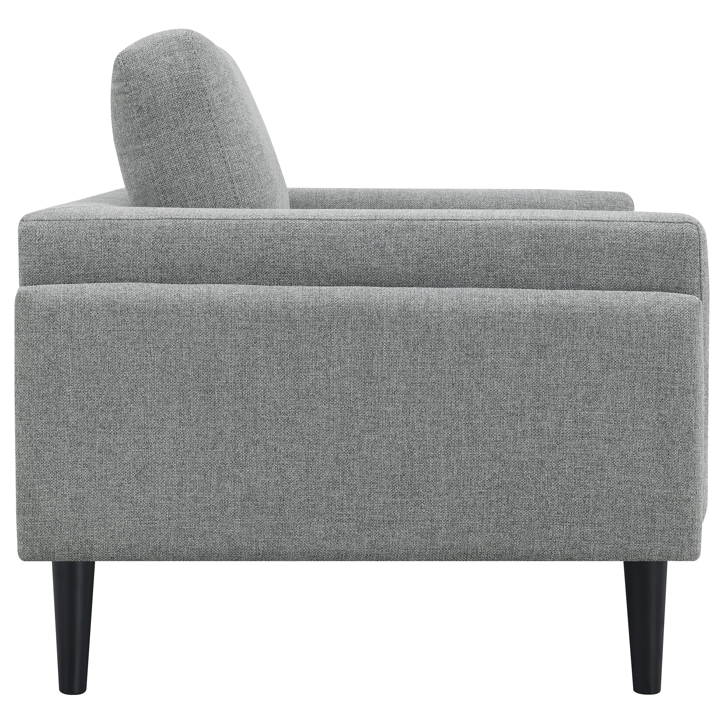 Rilynn Upholstered Track Arm Accent Chair Grey — view 8