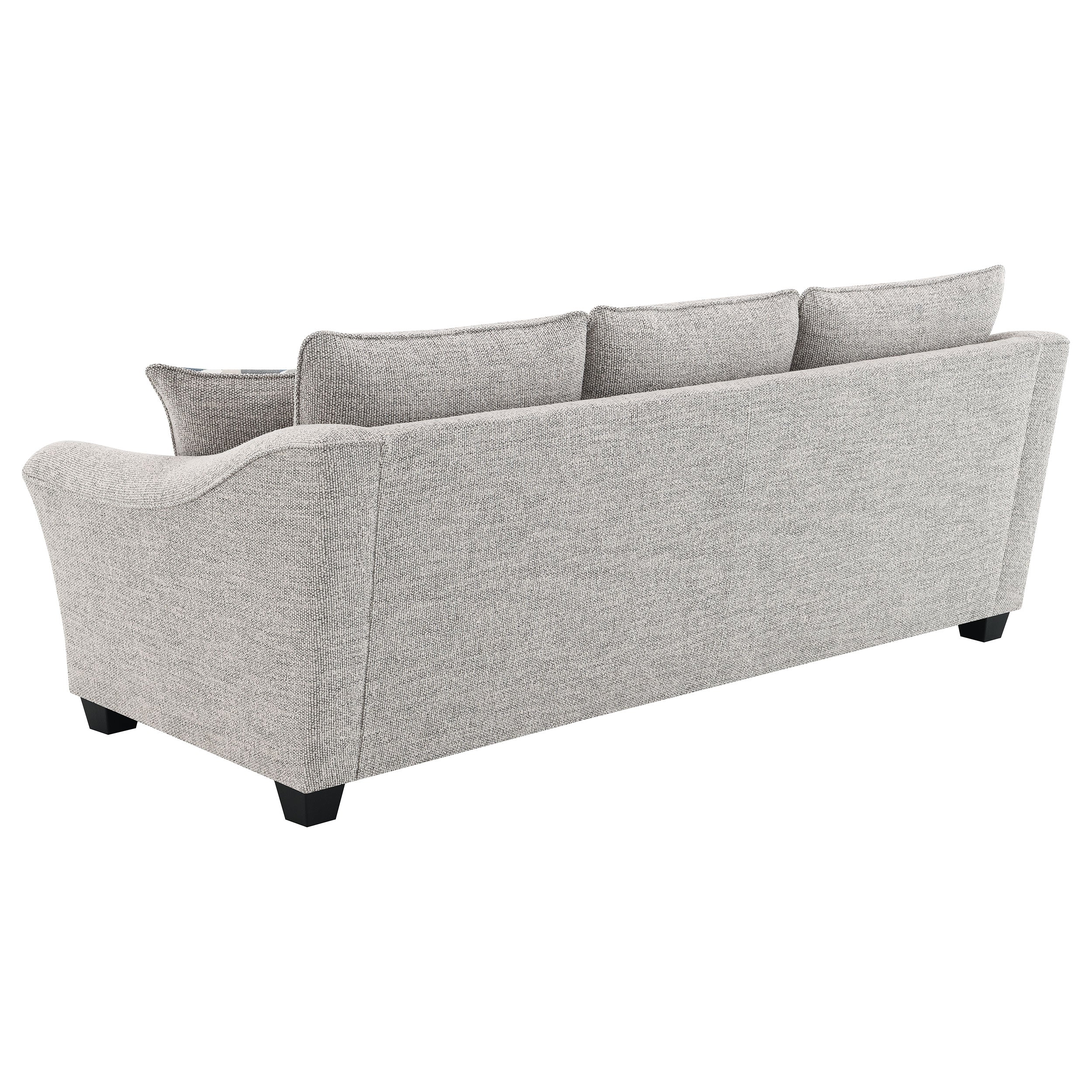 Tomkins Boucle Upholstered Sofa Light Grey — view 6