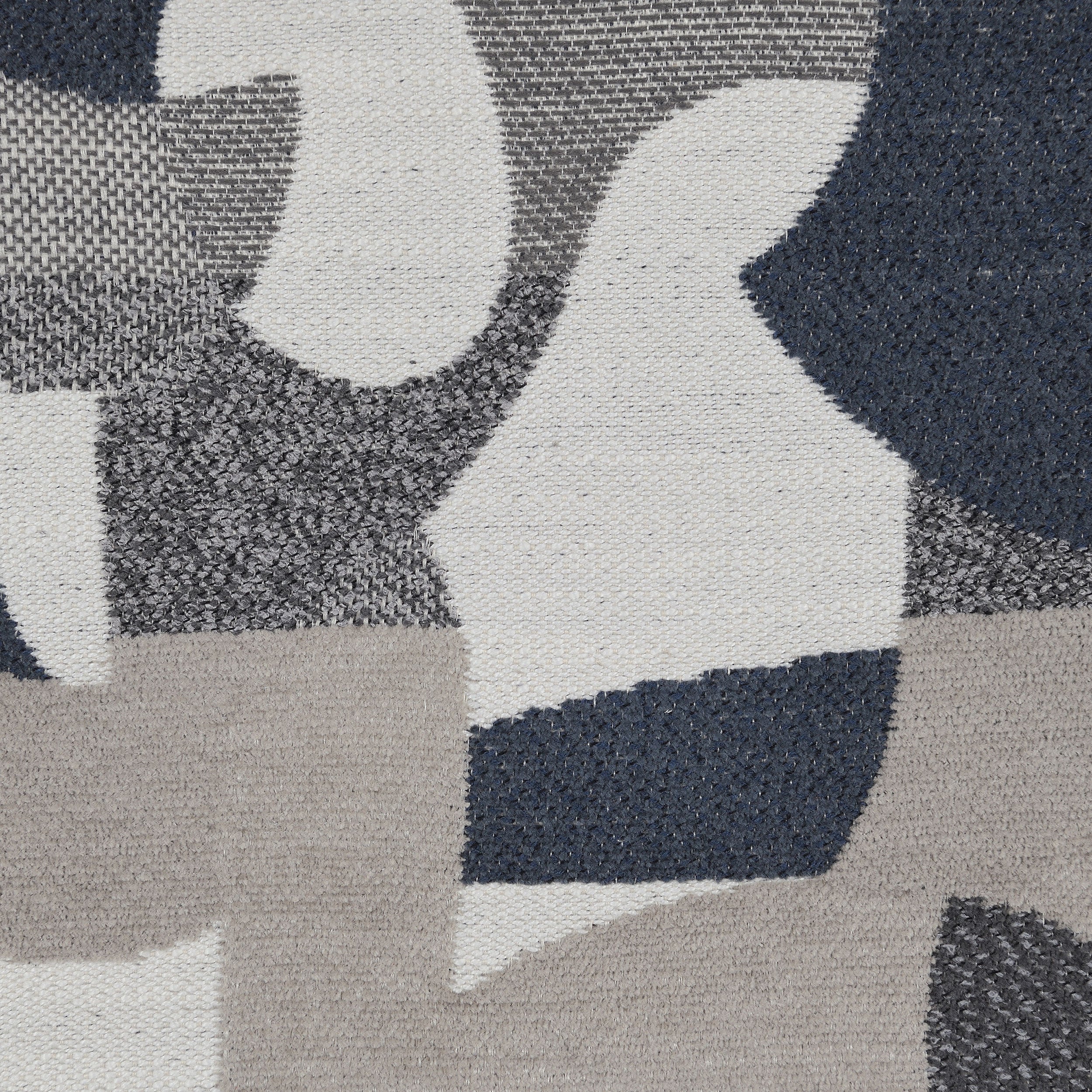 Tomkins Oval Upholstered Storage Ottoman Indigo Blue — view 8
