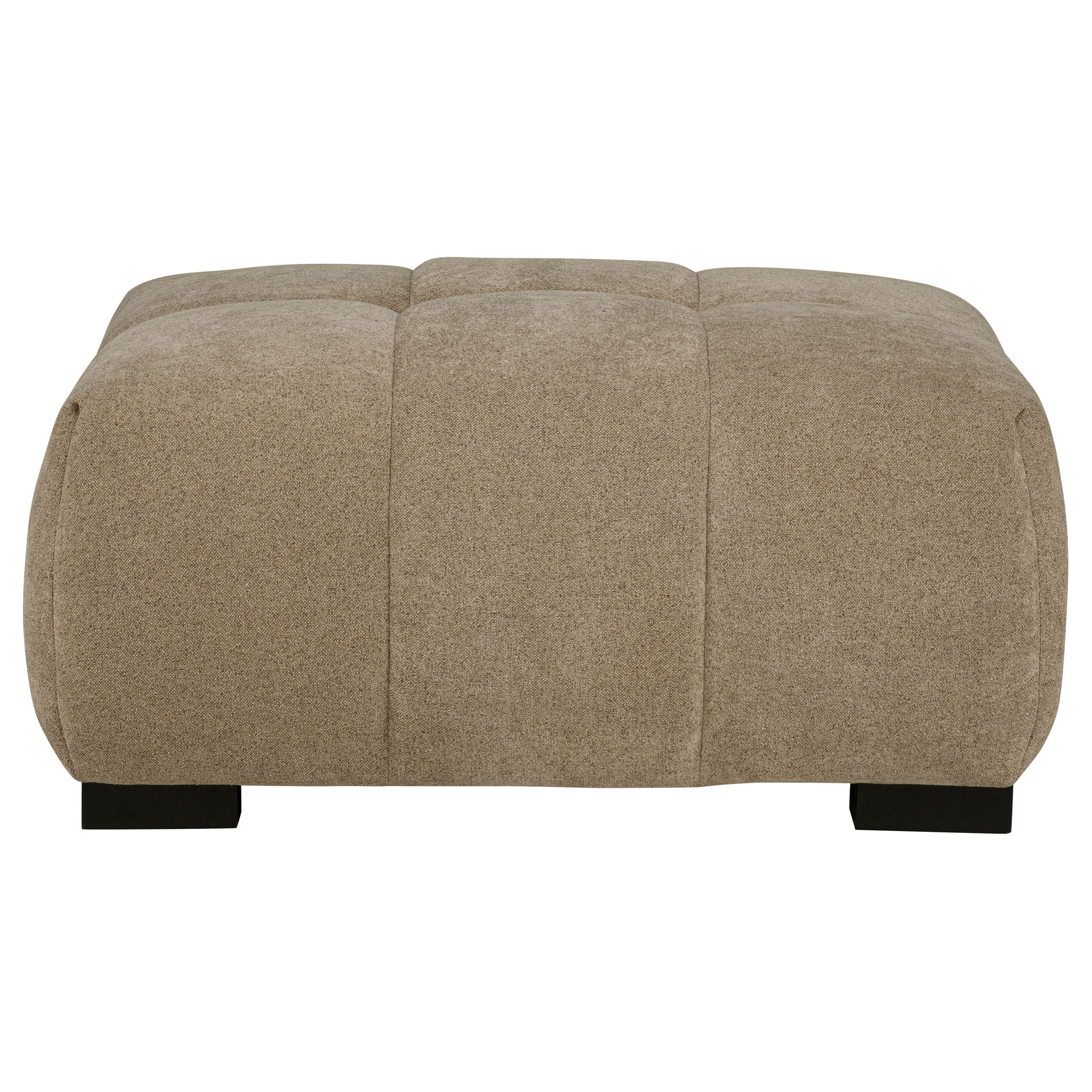 Octavia Upholstered Rectangular Ottoman Camel — view 3