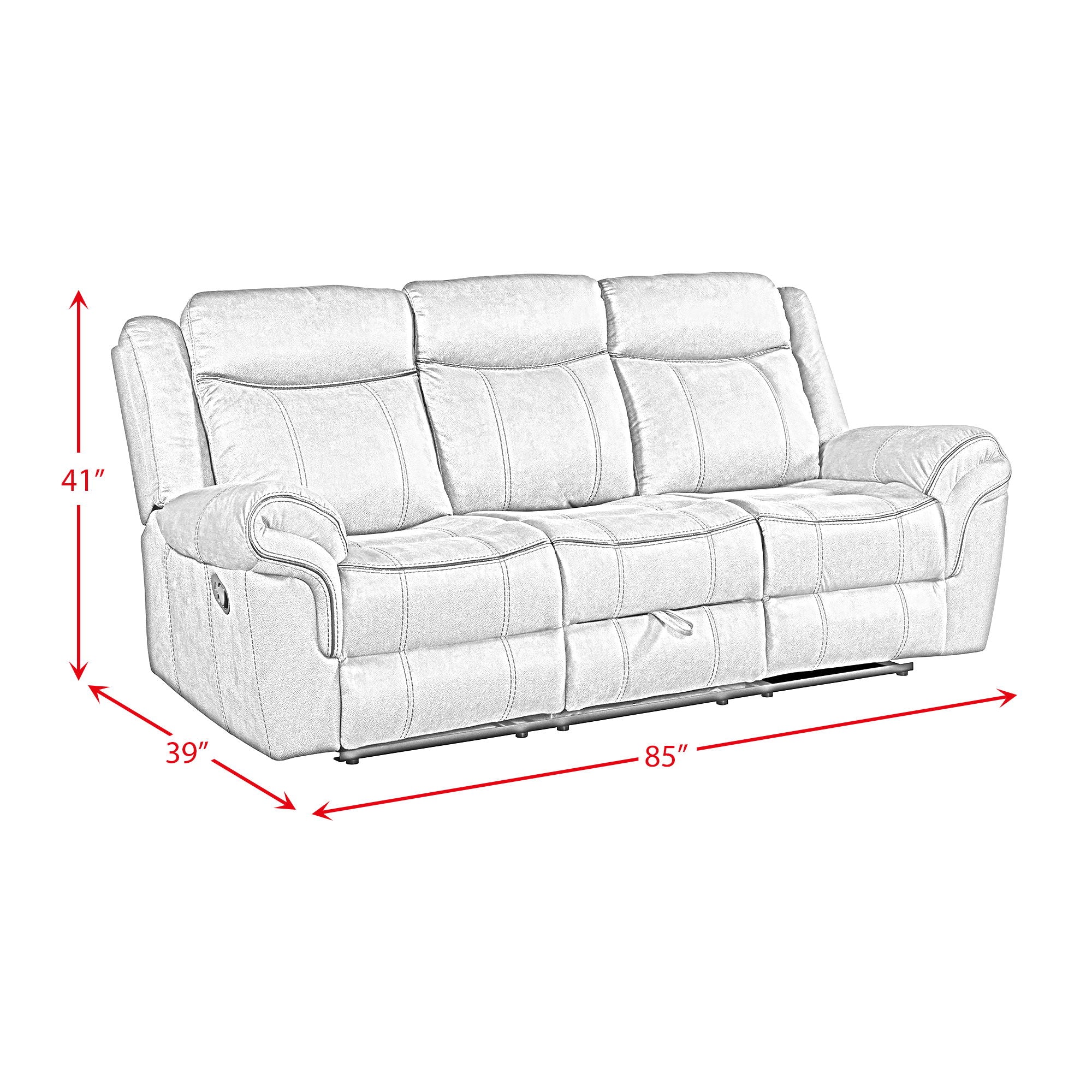 Sorrento - Motion Sofa With Dropdown - Atlantic Fine Furniture Melbourne FL