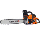 High Performance 22" 58Cc Gasoline Chainsaw For Trees And Wood Cutting Epa Compliant - Orange
