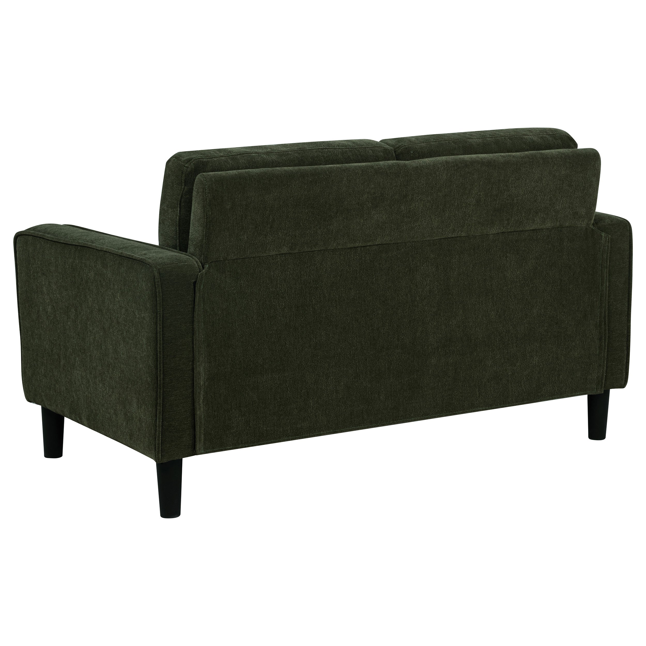 Ruth 2-piece Fabric Upholstered Track Arm Sofa Matcha Green — view 9
