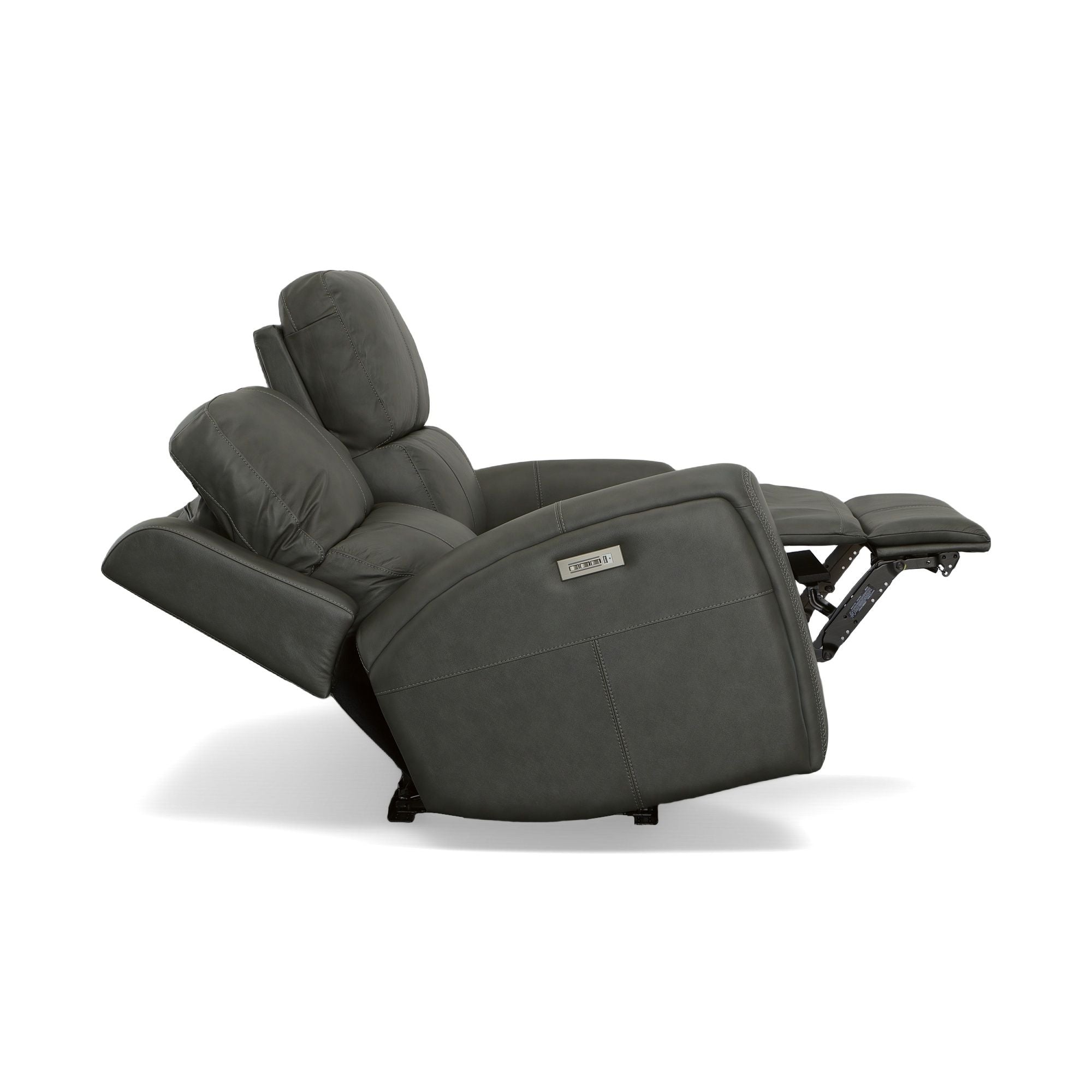 Linden - Power Reclining Loveseat With Power Headrests & Lumbar