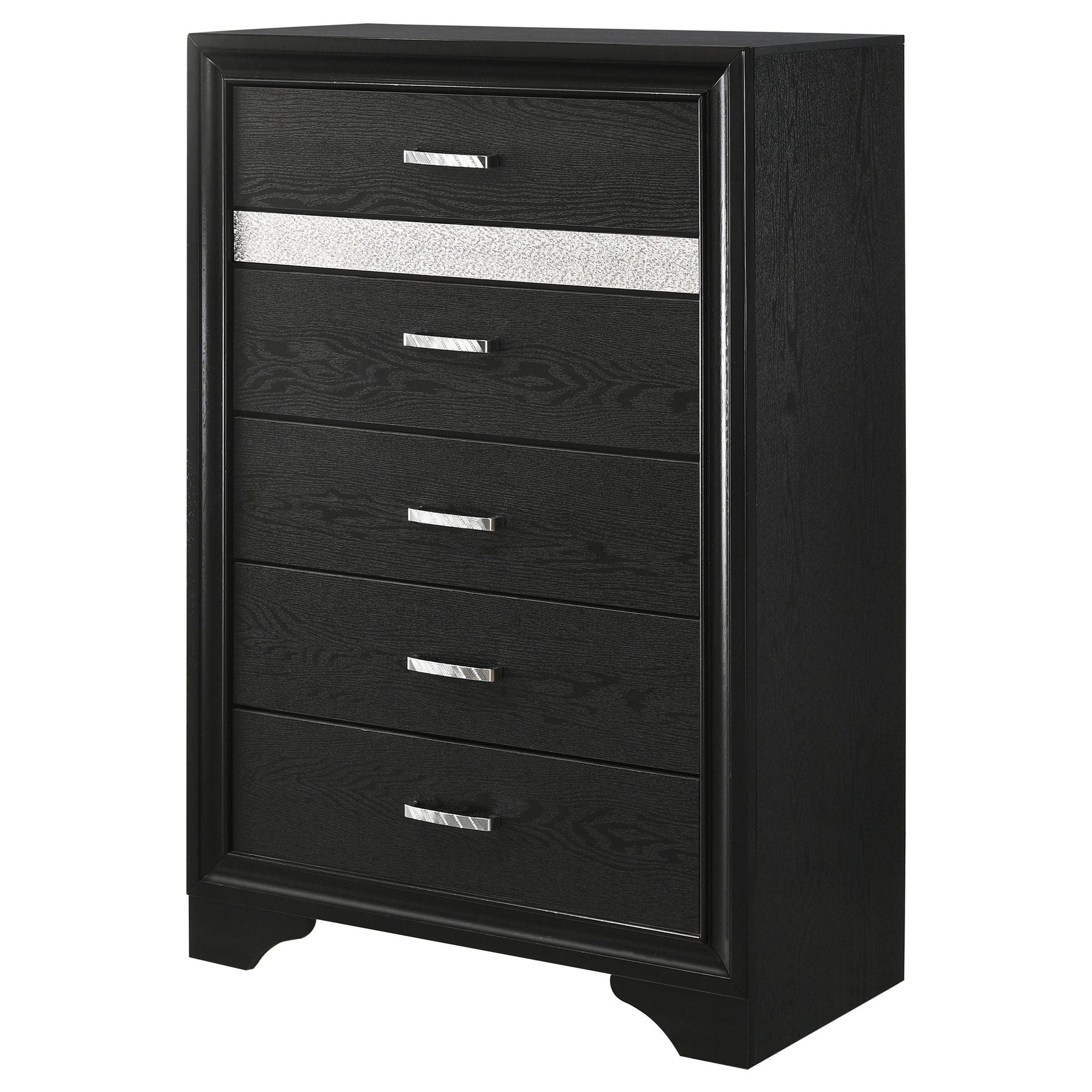 Miranda 6-drawer Bedroom Chest Black