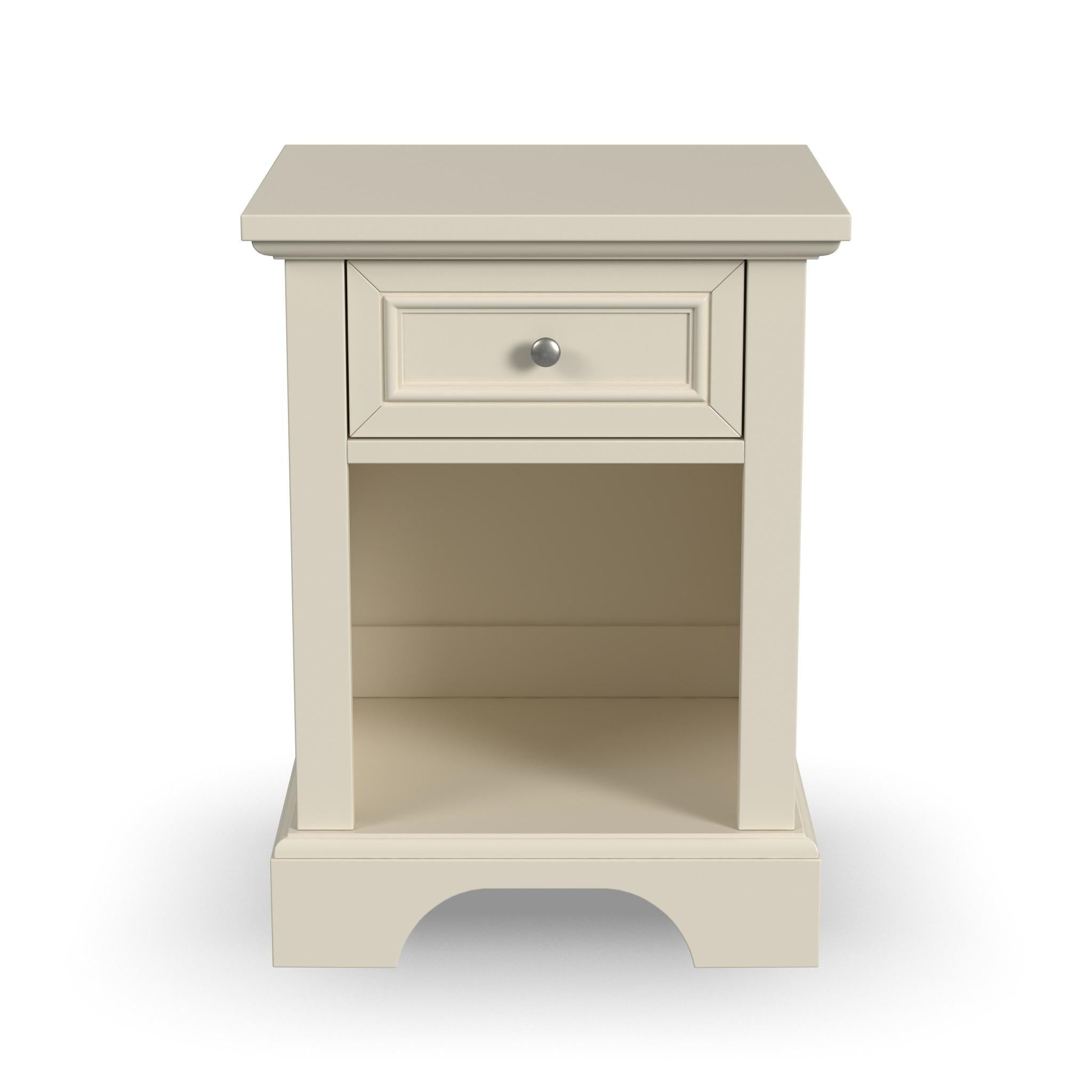 Naples - Nightstand - White