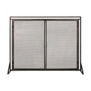 Samantha - Iron Fireplace Screen 2 Door Design