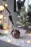 Christmas Ball Ornaments, Decorative Hanging Ball Christmas Tree Ornaments, For Holiday Party Decorations (Set of 6)