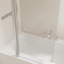 Shower Doors For Bathtub With Tempered Glass