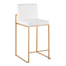 Fuji - Contemporary High Back Stylish Counter Stool