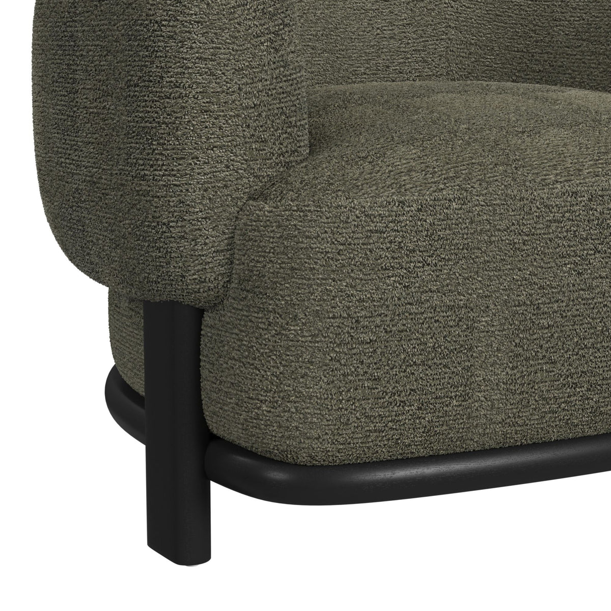 Sevilla Chair in Dark Green by Elements International, view 8