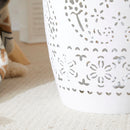 Ruby - Boho Mosaic Side Table With Ceramic Tile Top