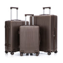 20" / 24" / 28" 3 Pieces / Set Spinner Wheel Luggage, Carry On Suitcase, Matching Color, TSA Combination Lock