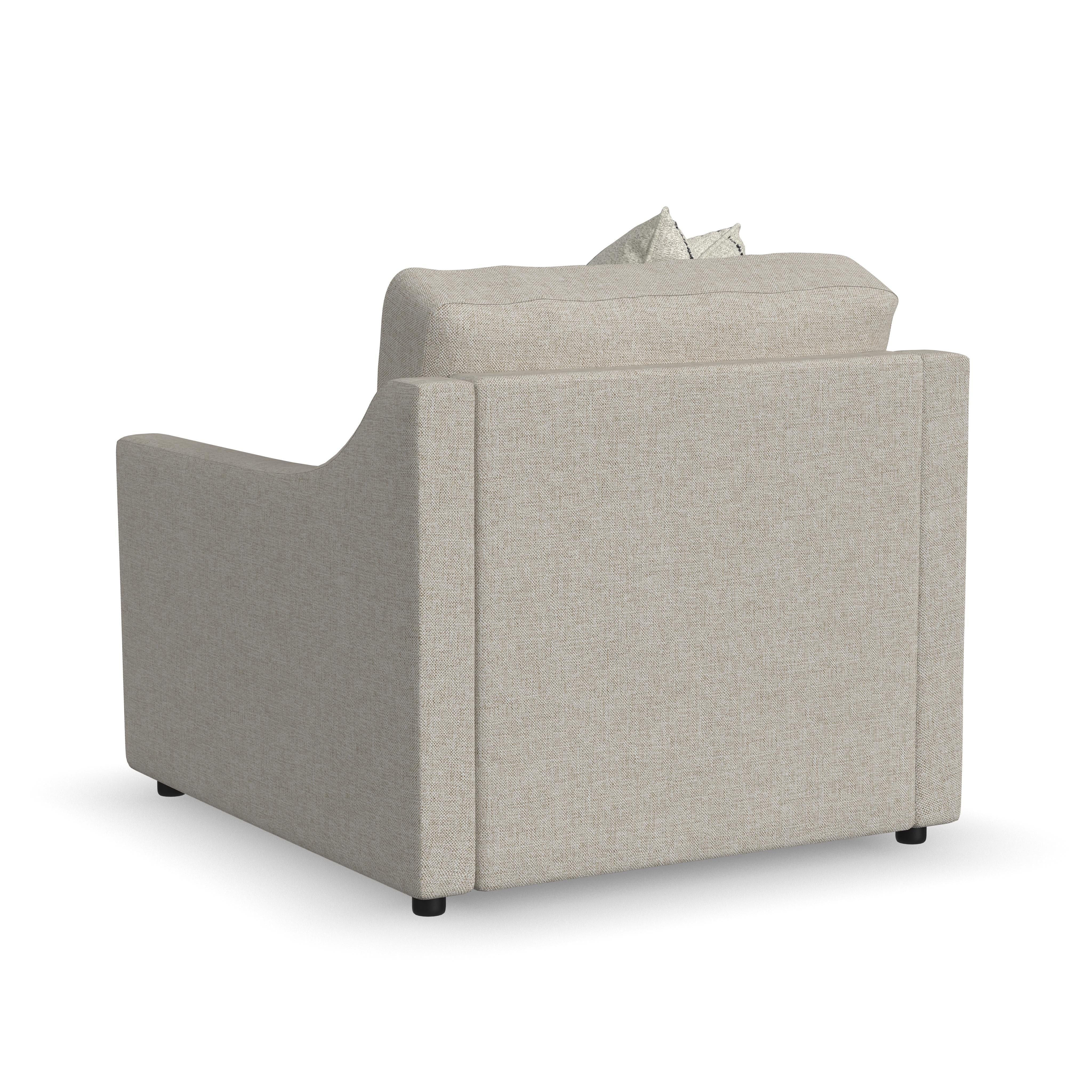 Sky - Upholstered Chair - Light Gray - Atlantic Fine Furniture Inc