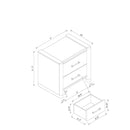 Sarai - 5 Pieces Bedroom Set With Upholstered Headboard