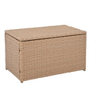 10 Piece Outdoor Sectional Half Round Patio Rattan Sofa Set