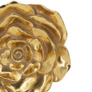 Rose Hanging Wall Accents (Set of 2) - Gold