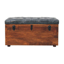 Buffalo - Leather Storage Trunk