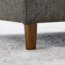 Modern Rectangular Pet Sofa With Backrest And Armrests For Small And Medium Dogs, Soft Cushion