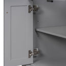 Bathroom Vanity With Top Sink, 2-Tier Modern Bathroom Storage Cabinet