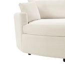 Oversized Double Chaise Lounge Sofa With USB Ports