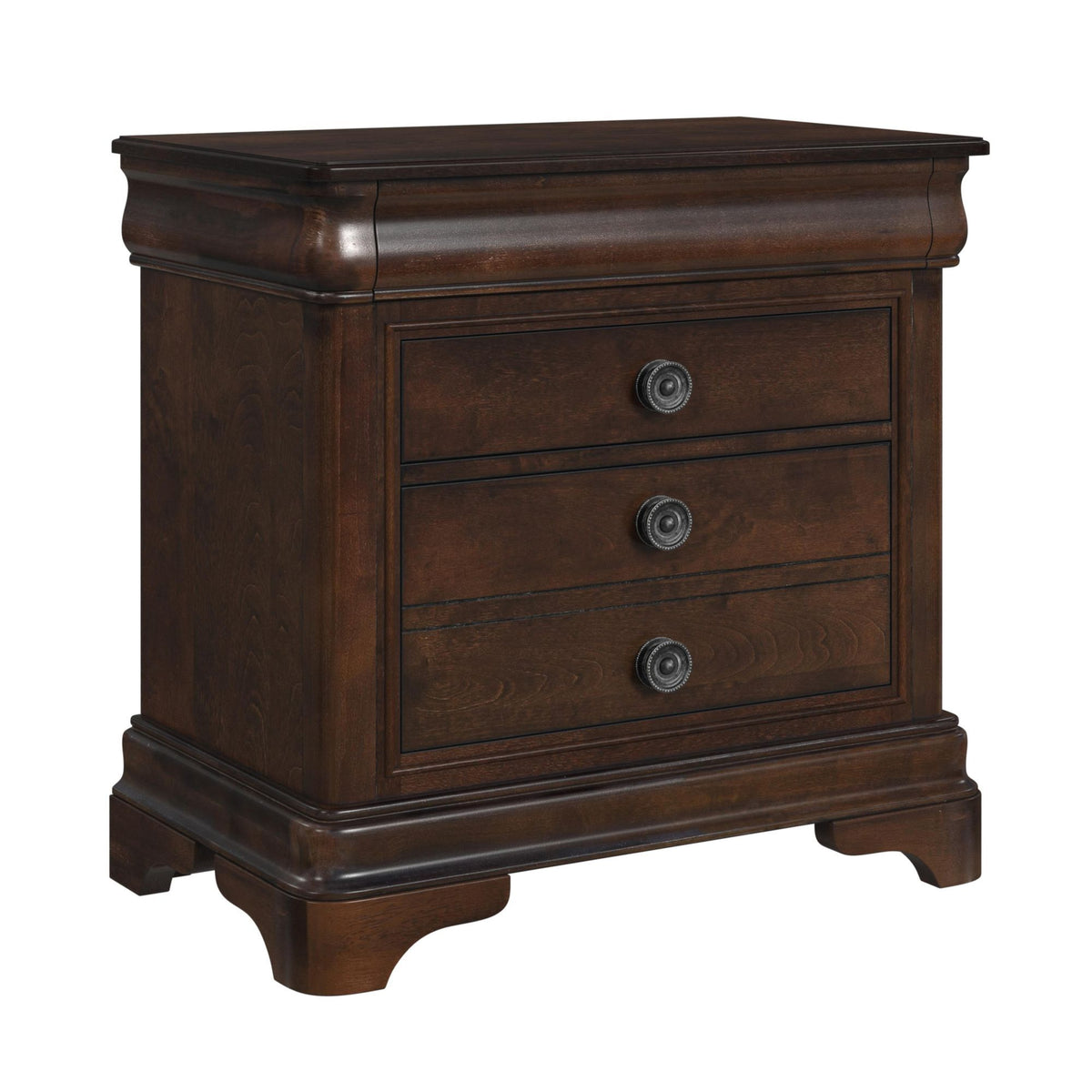 Cameron Nightstand in Dark Brown by Elements International
