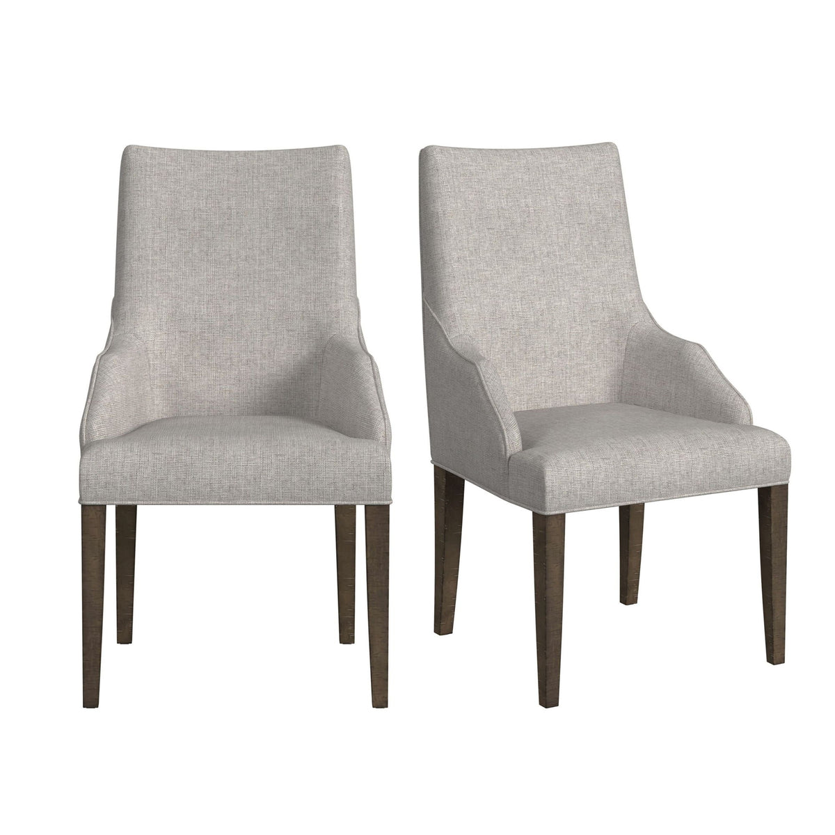 Yellowstone Dining Host Chair (Set of 2) in Medium Brown by Elements International