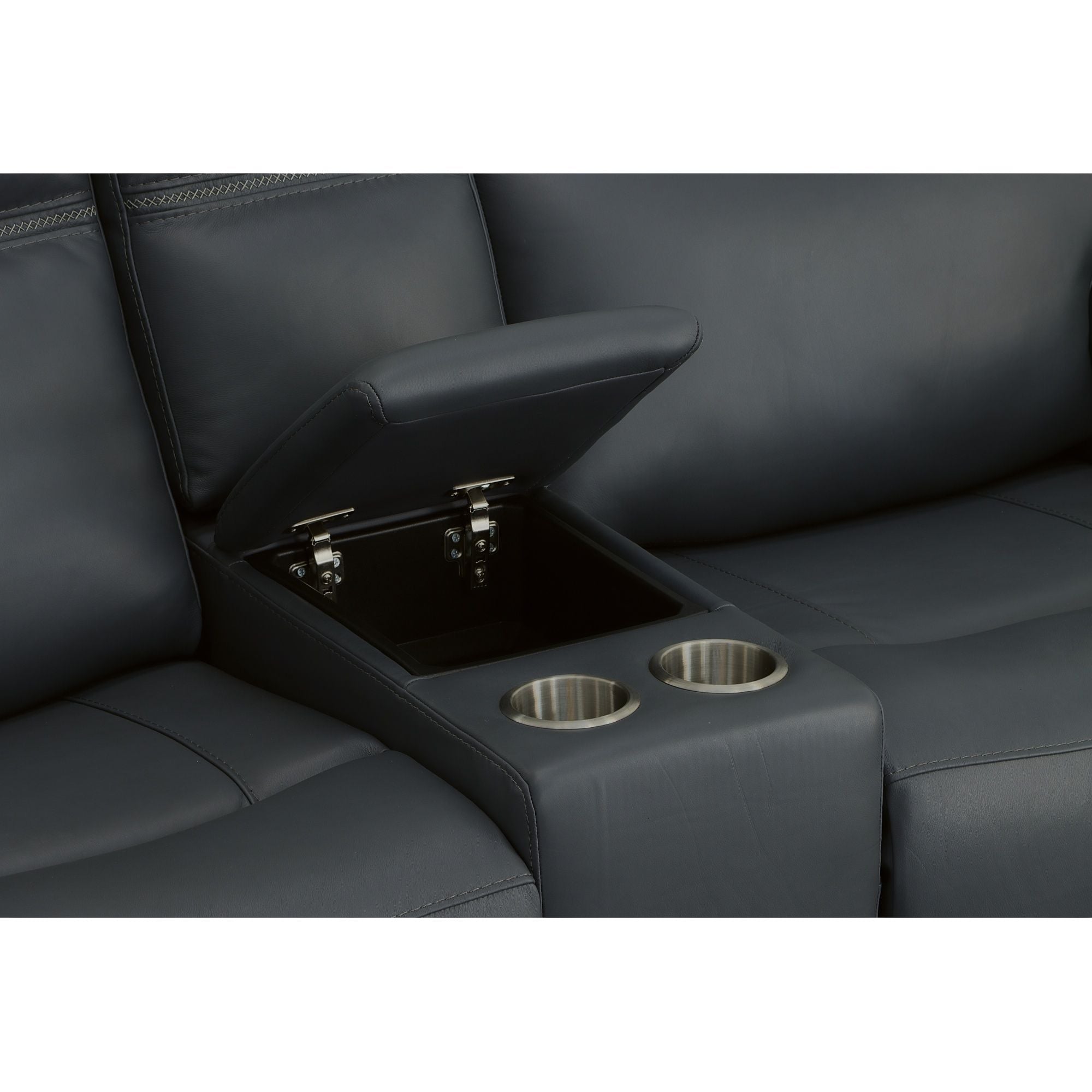 Sawyer - Power Reclining Loveseat With Console, Power Headrests, Lumbar