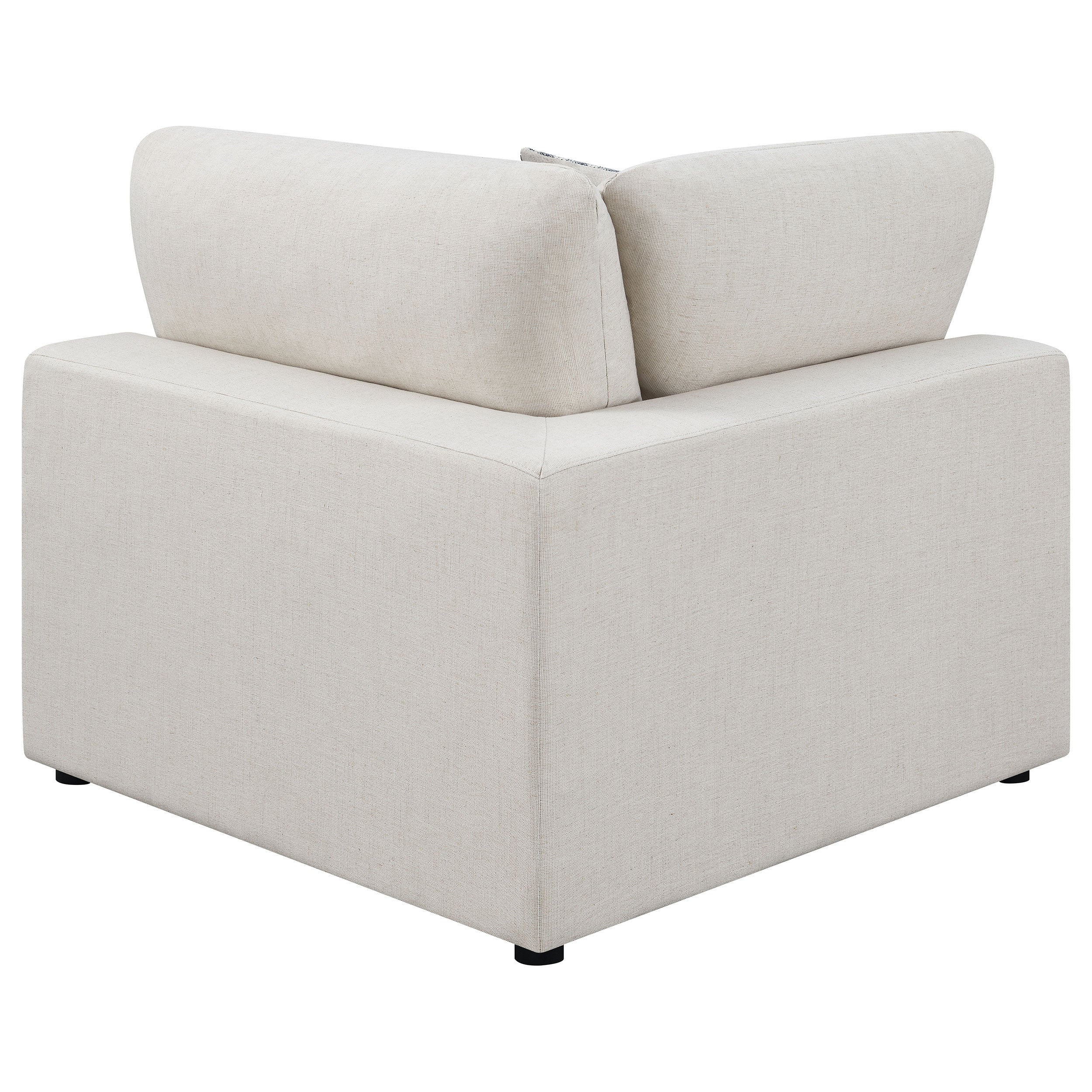 Serene 5-piece Upholstered Modular Sectional Sofa Beige — view 9