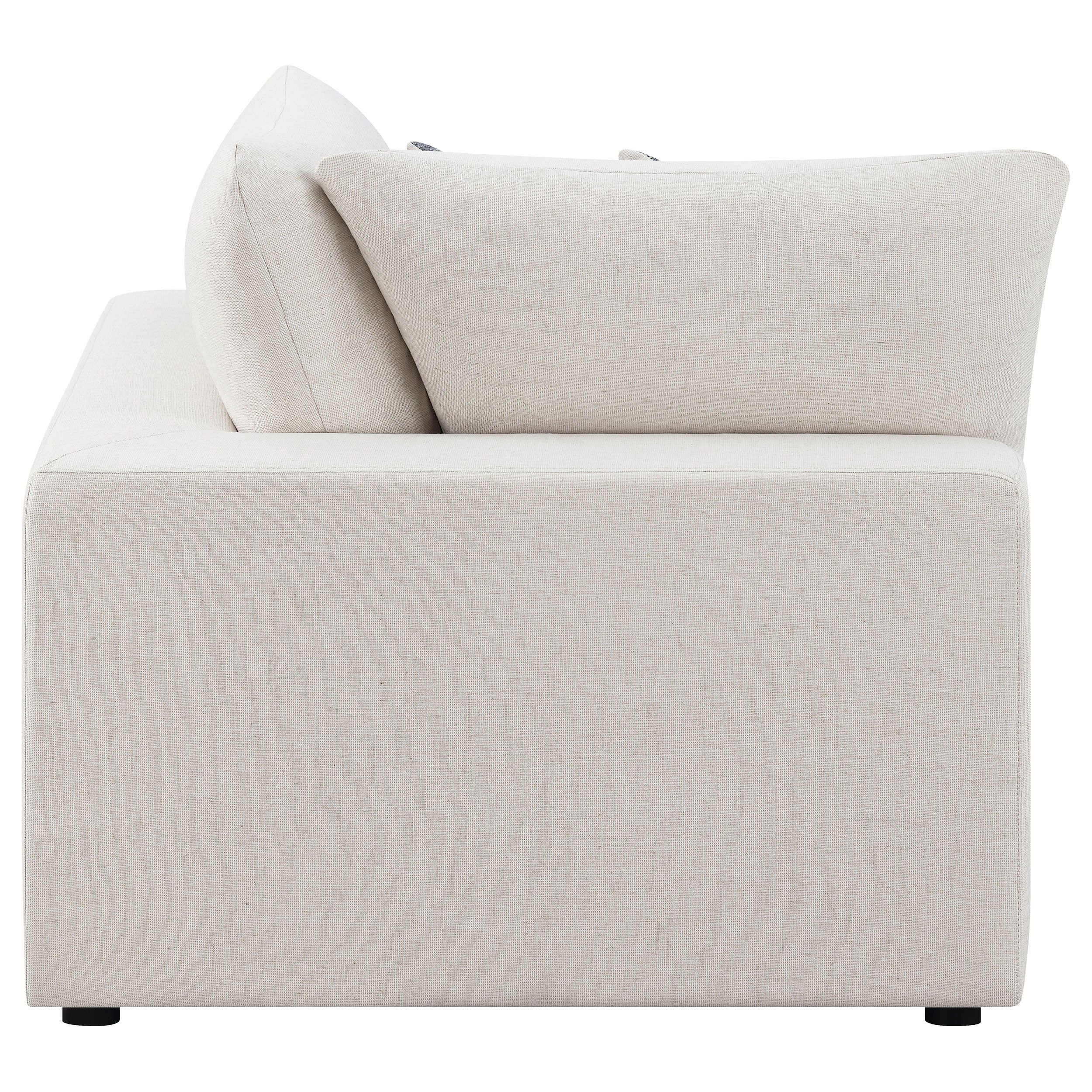 Serene Upholstered Corner Beige — view 5