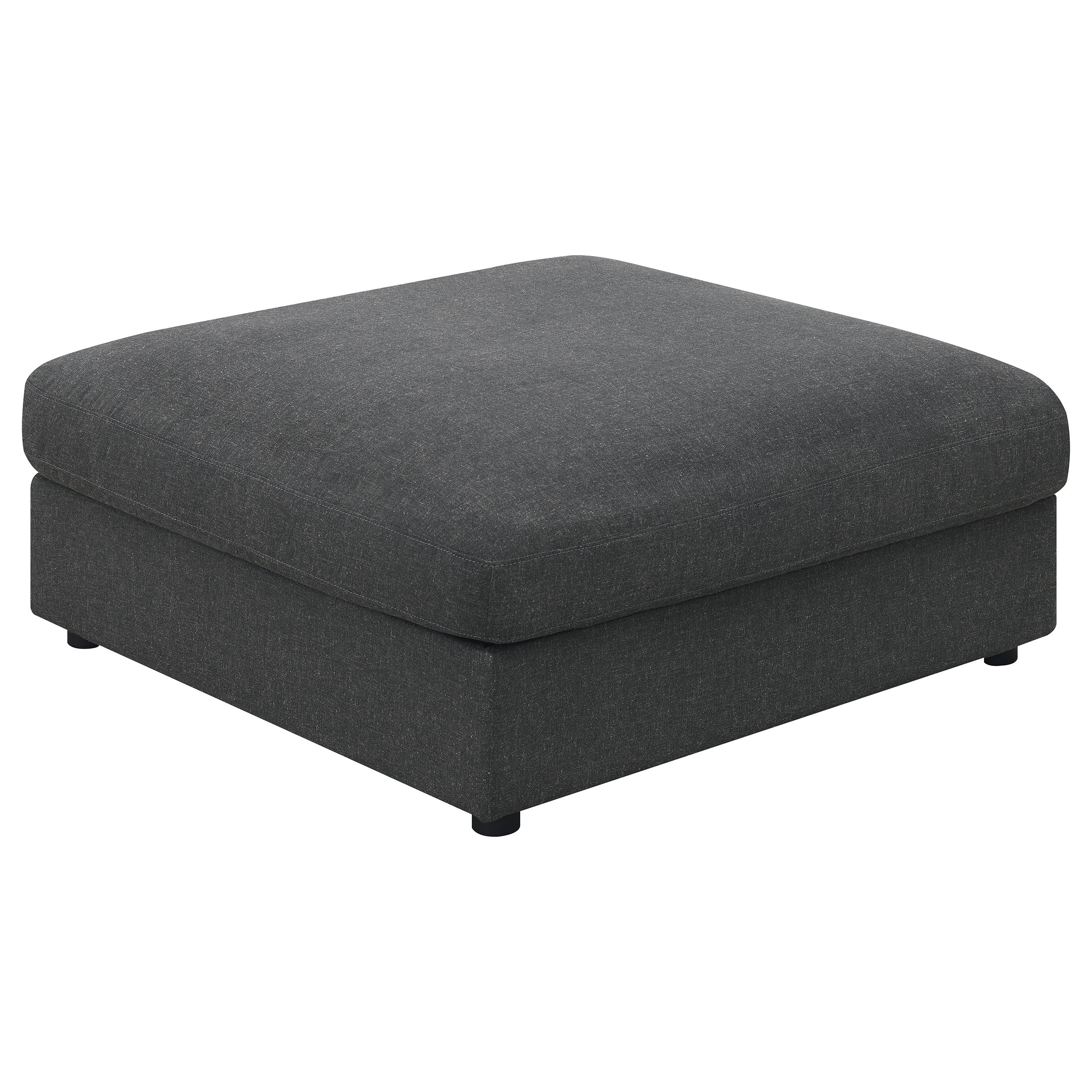 Serene 4-piece Upholstered Modular Sectional Sofa Charcoal — view 10