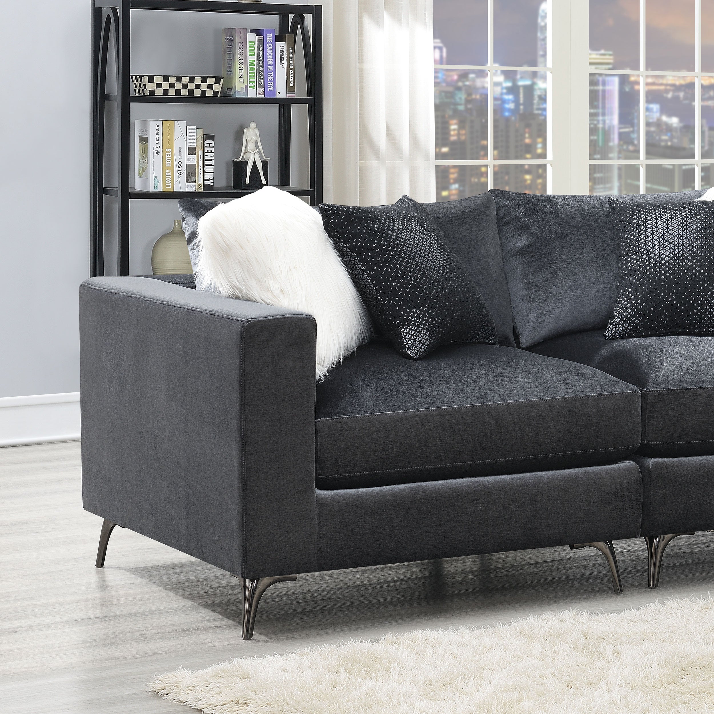 Schwartzman LAF/RAF Chair Charcoal — view 2