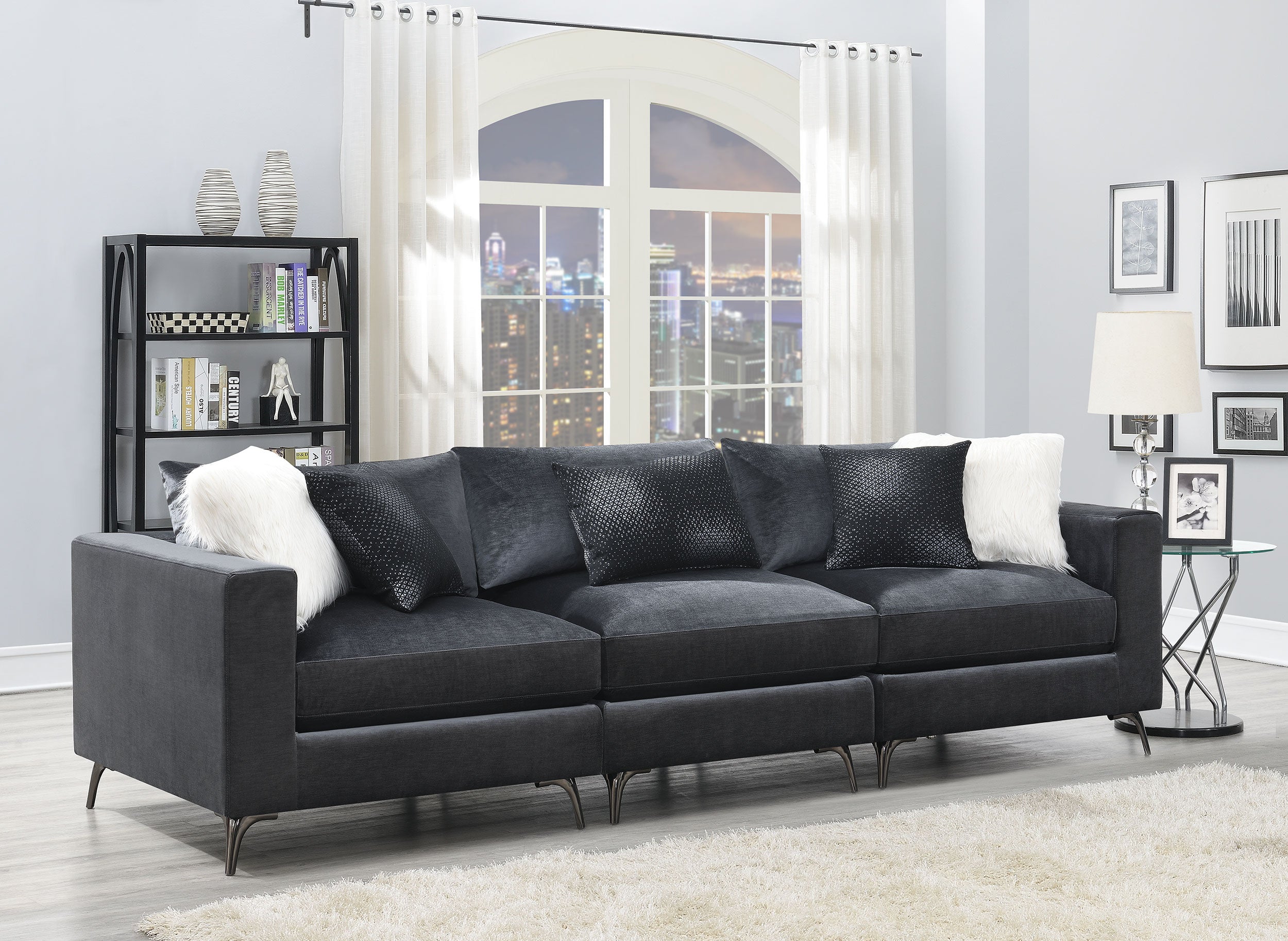 Schwartzman LAF/RAF Chair Charcoal — view 12