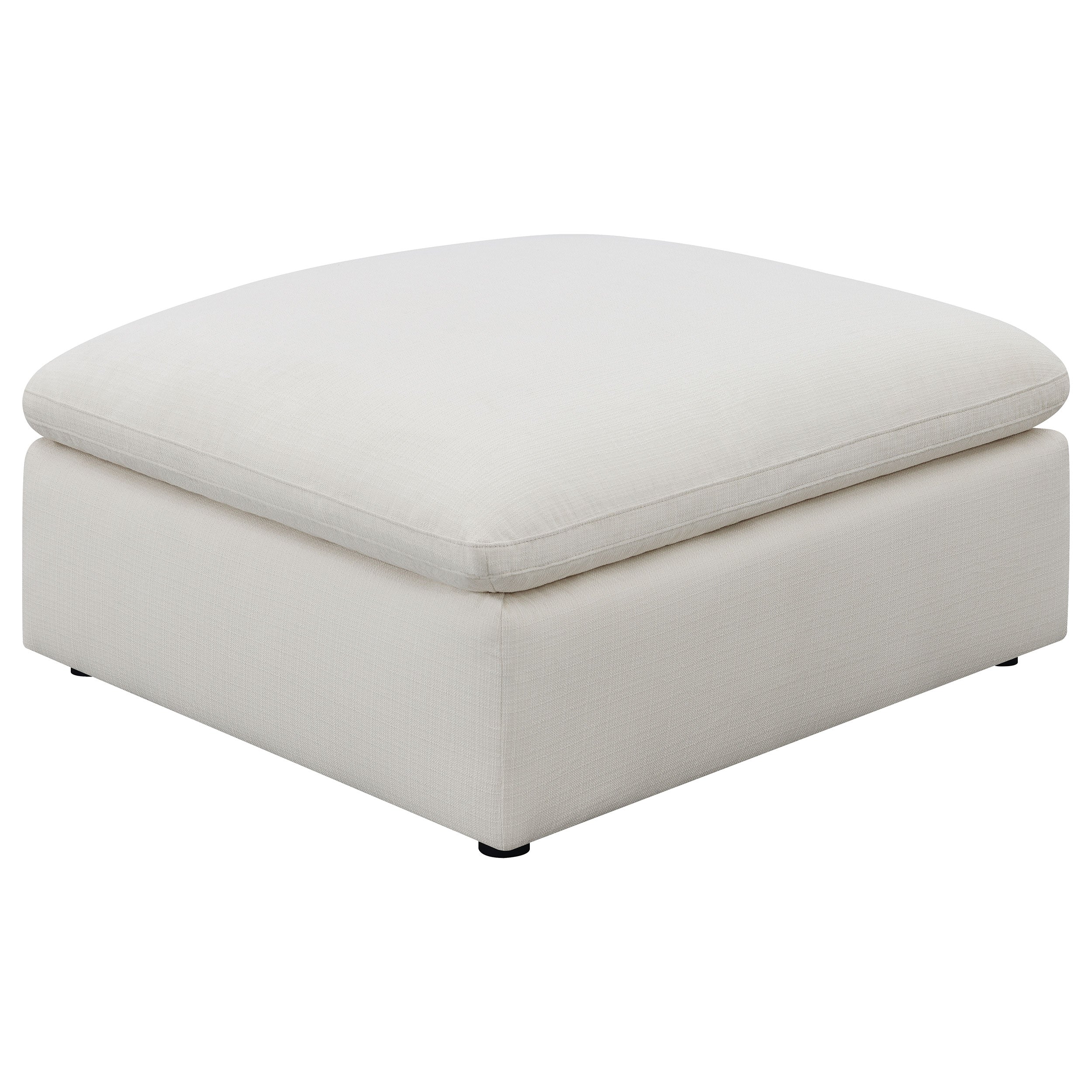 Hobson 4-piece Upholstered Modular Sectional Sofa Ivory — view 6