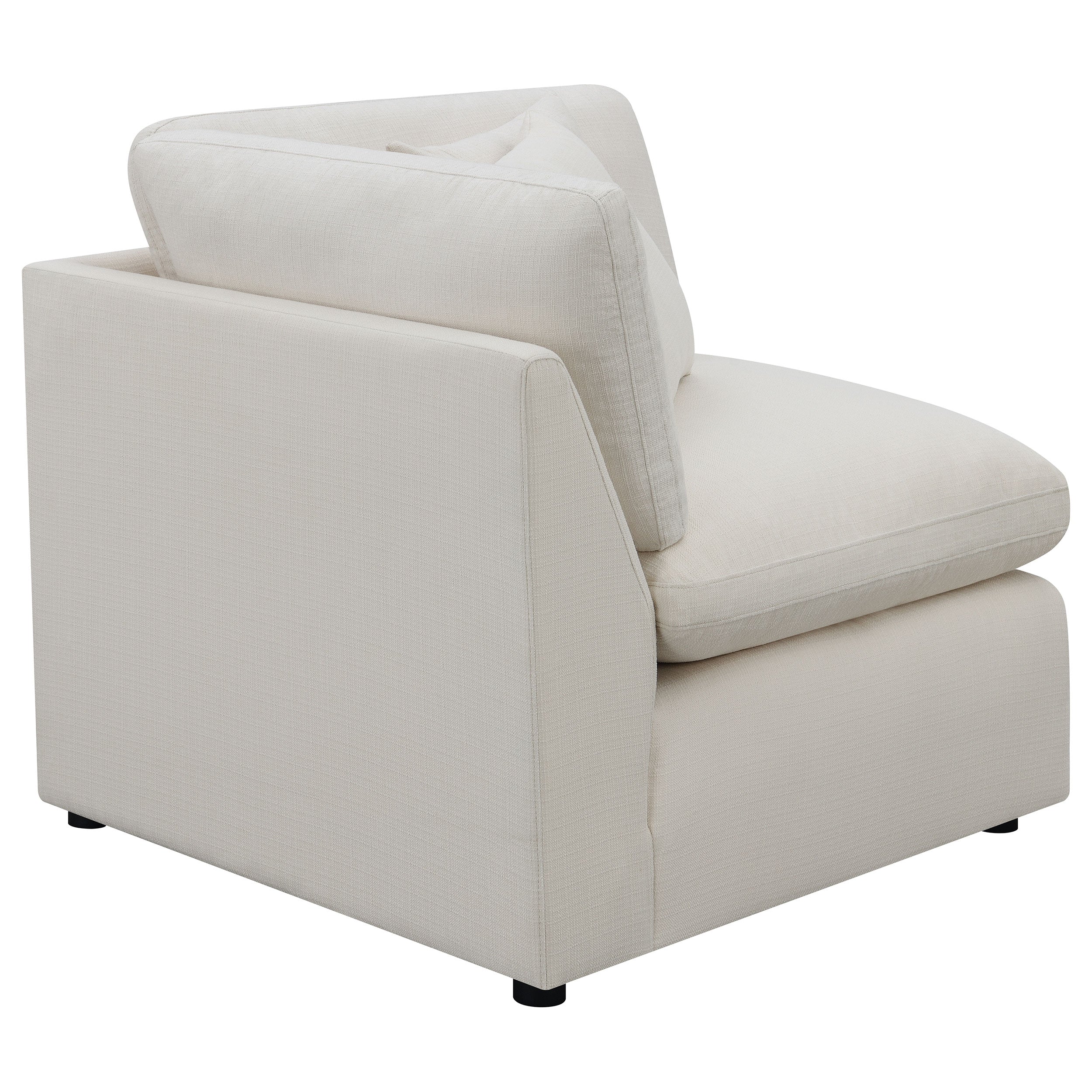 Hobson Upholstered Corner Ivory — view 6