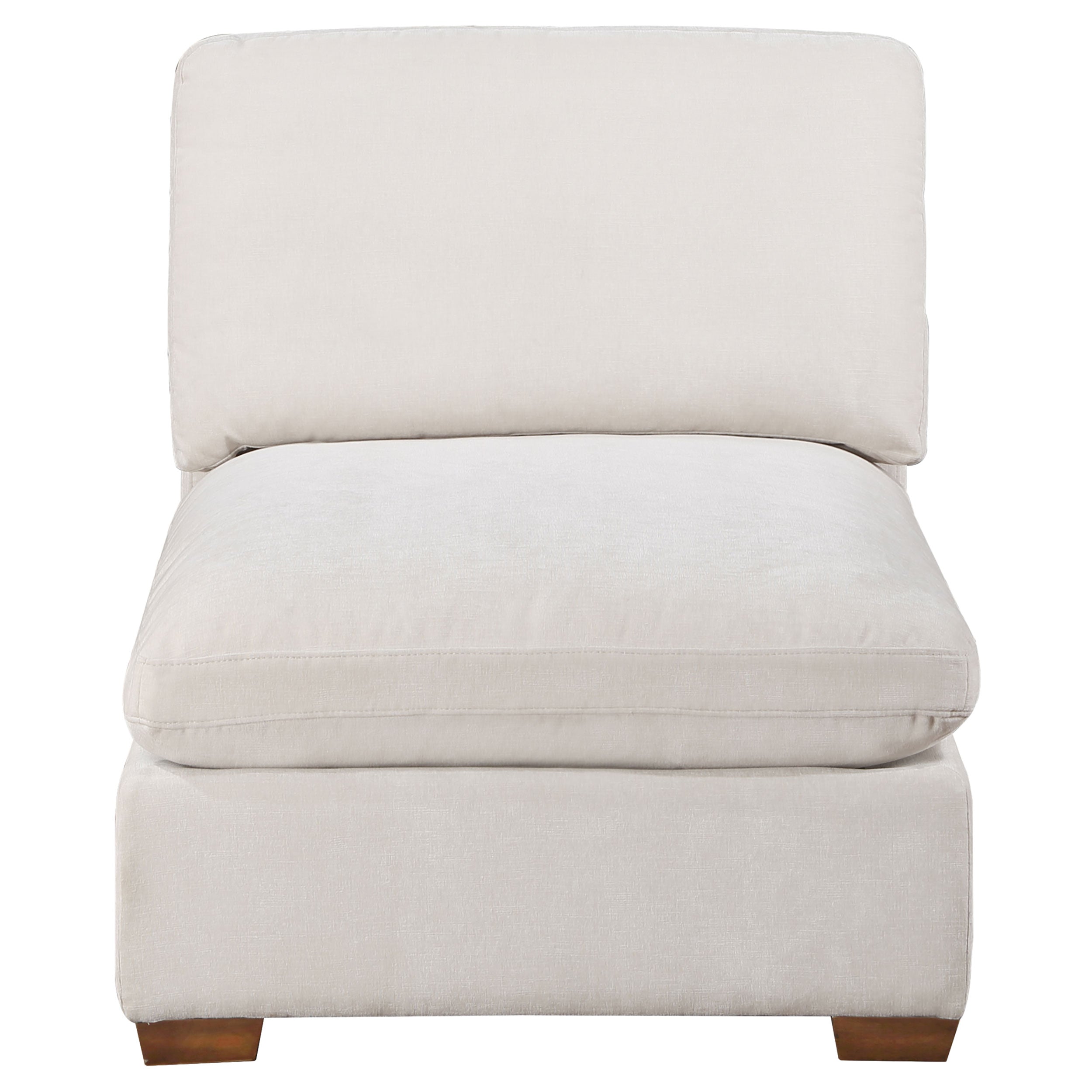 Lakeview 5-piece Upholstered Modular Sectional Sofa Ivory — view 5