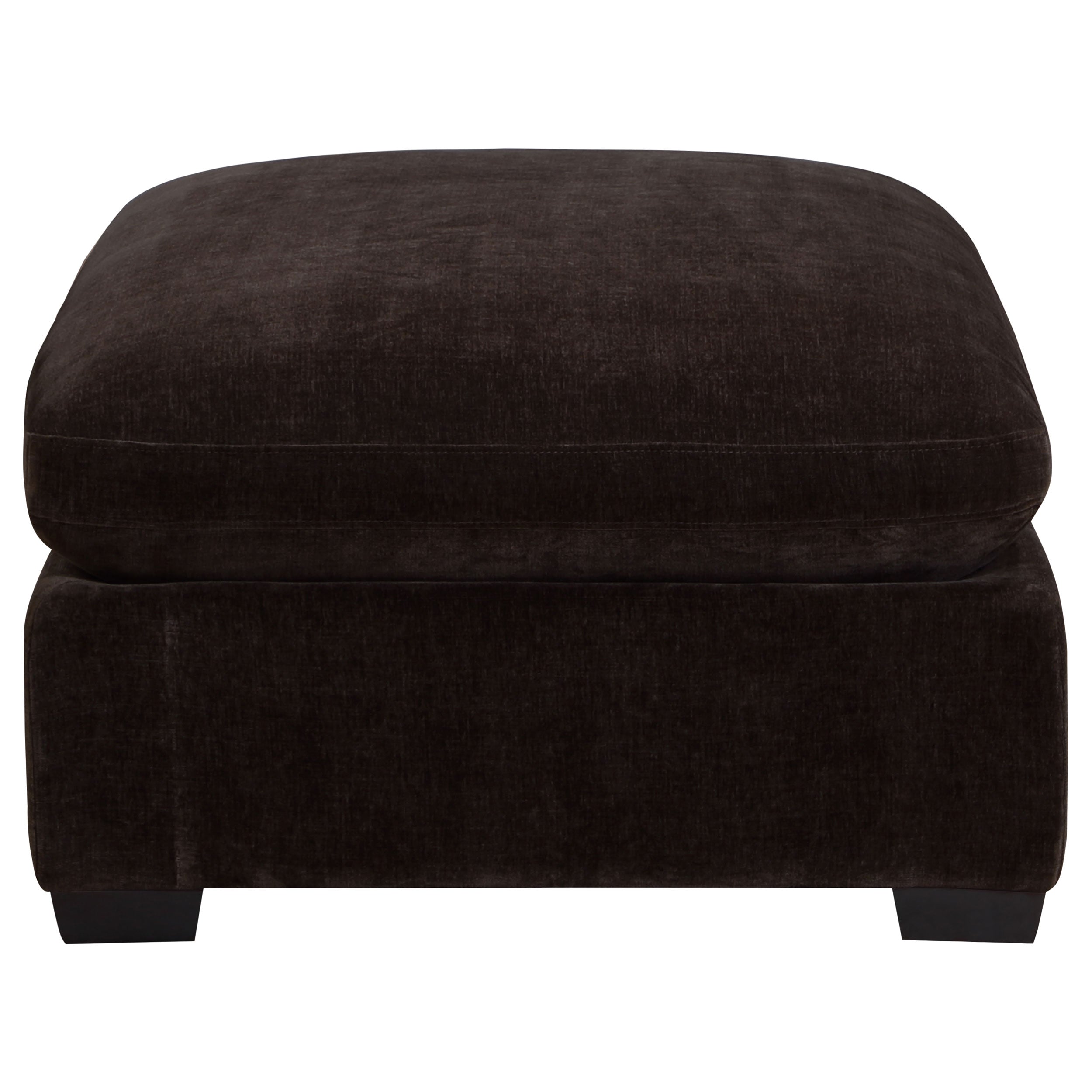 Lakeview Rectangular Upholstered Ottoman Dark Chocolate — view 4