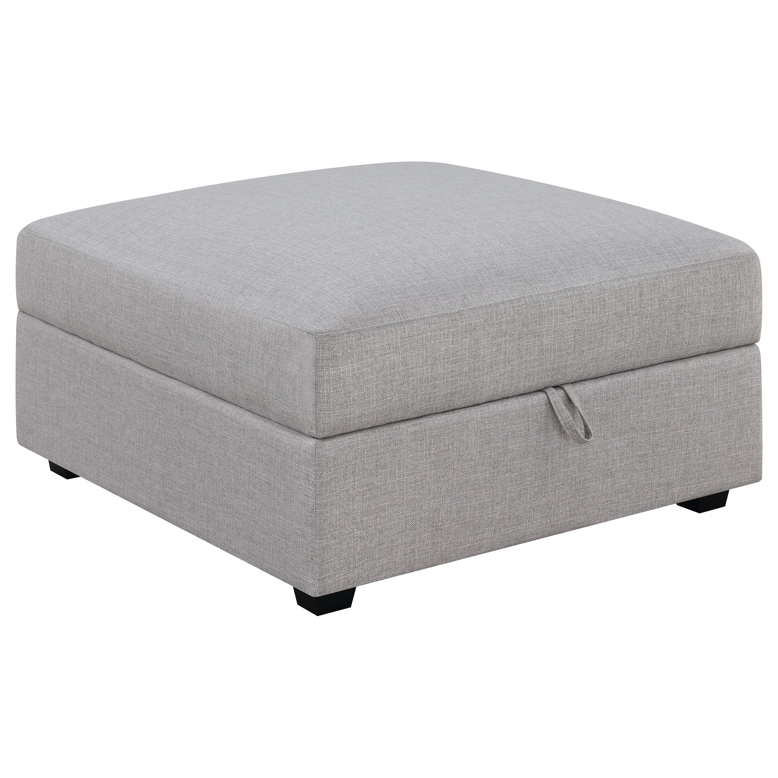 Cambria 6-piece Upholstered Modular Sectional Sofa Grey — view 7