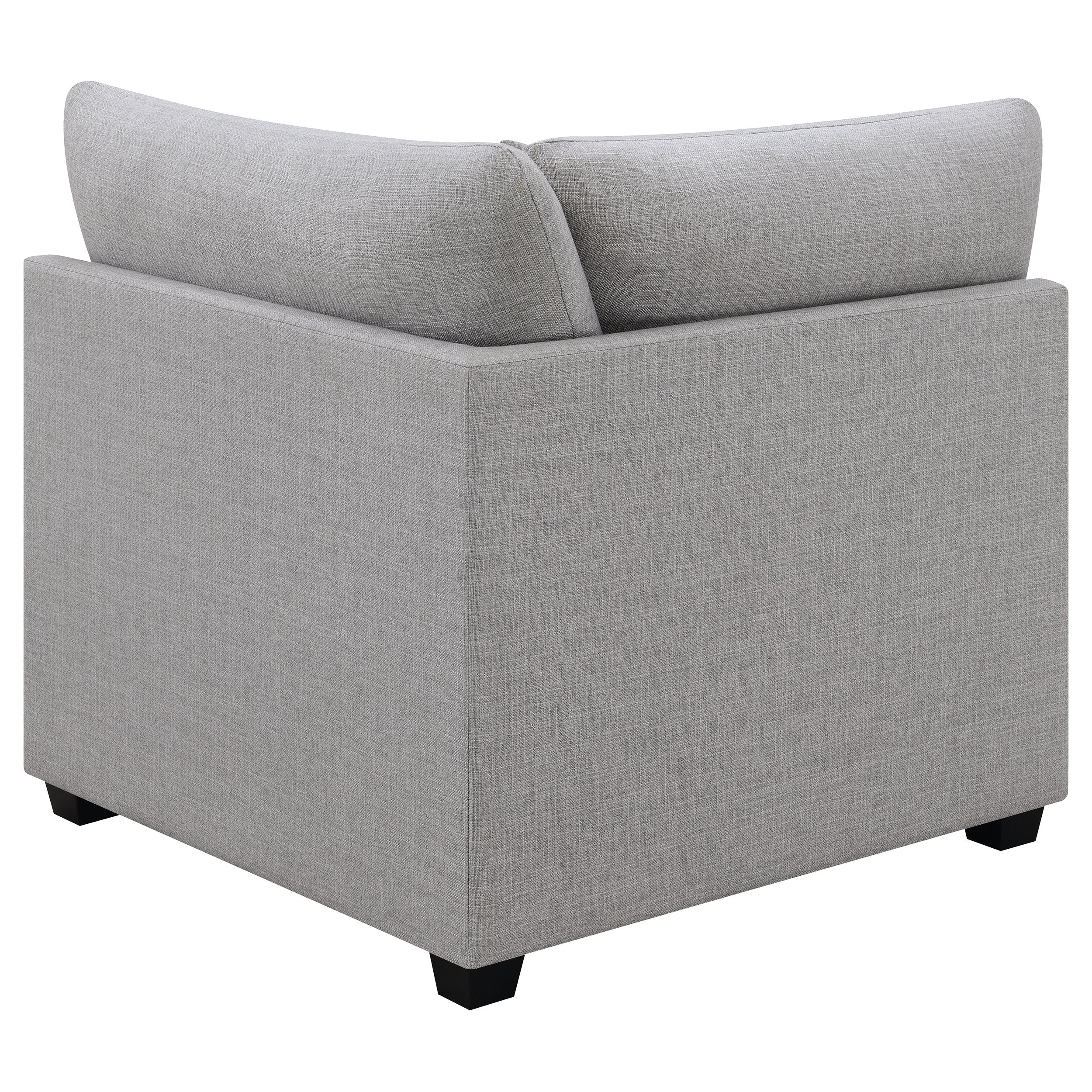 Cambria Upholstered Corner Grey — view 5