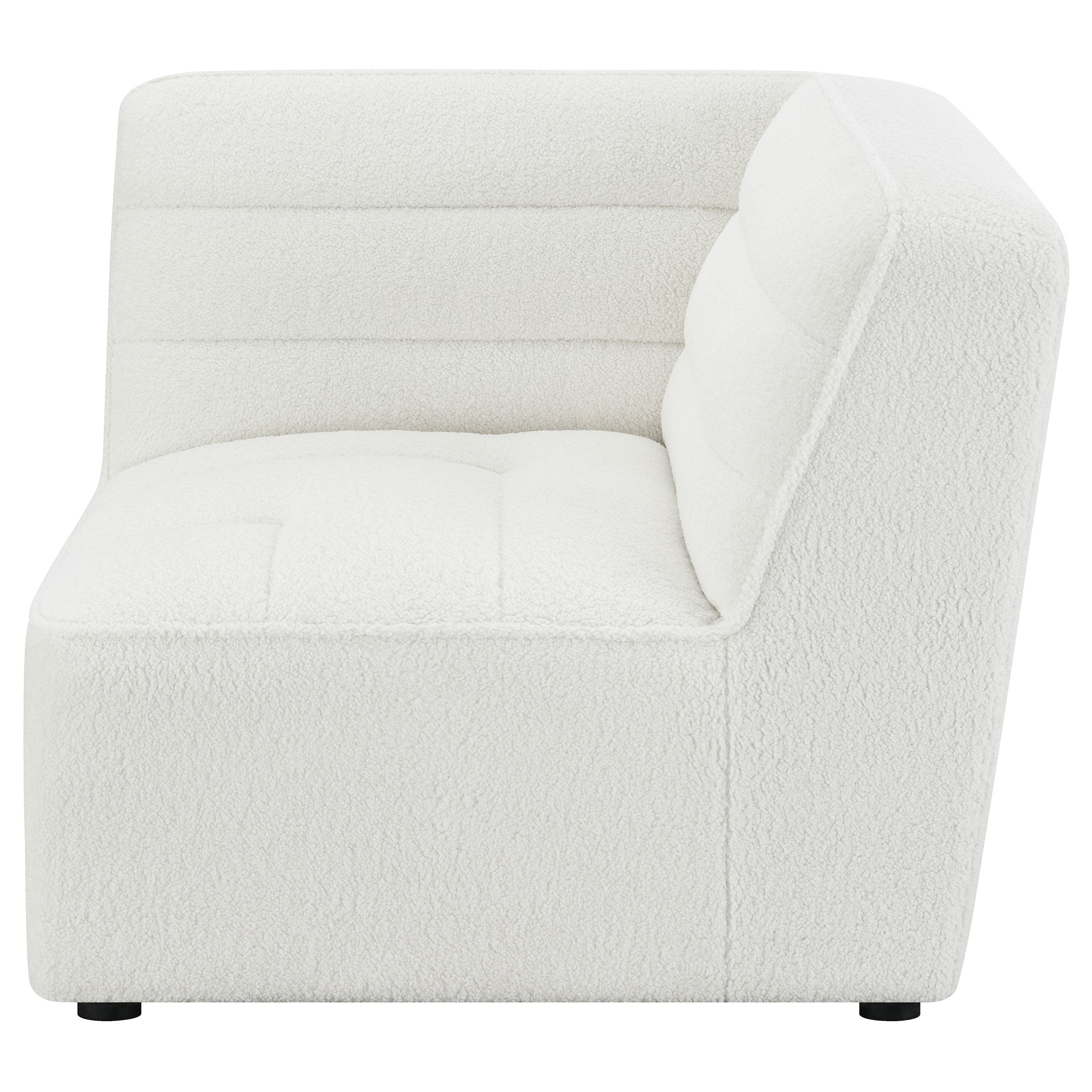 Sunny Upholstered Corner Chair Natural — view 4