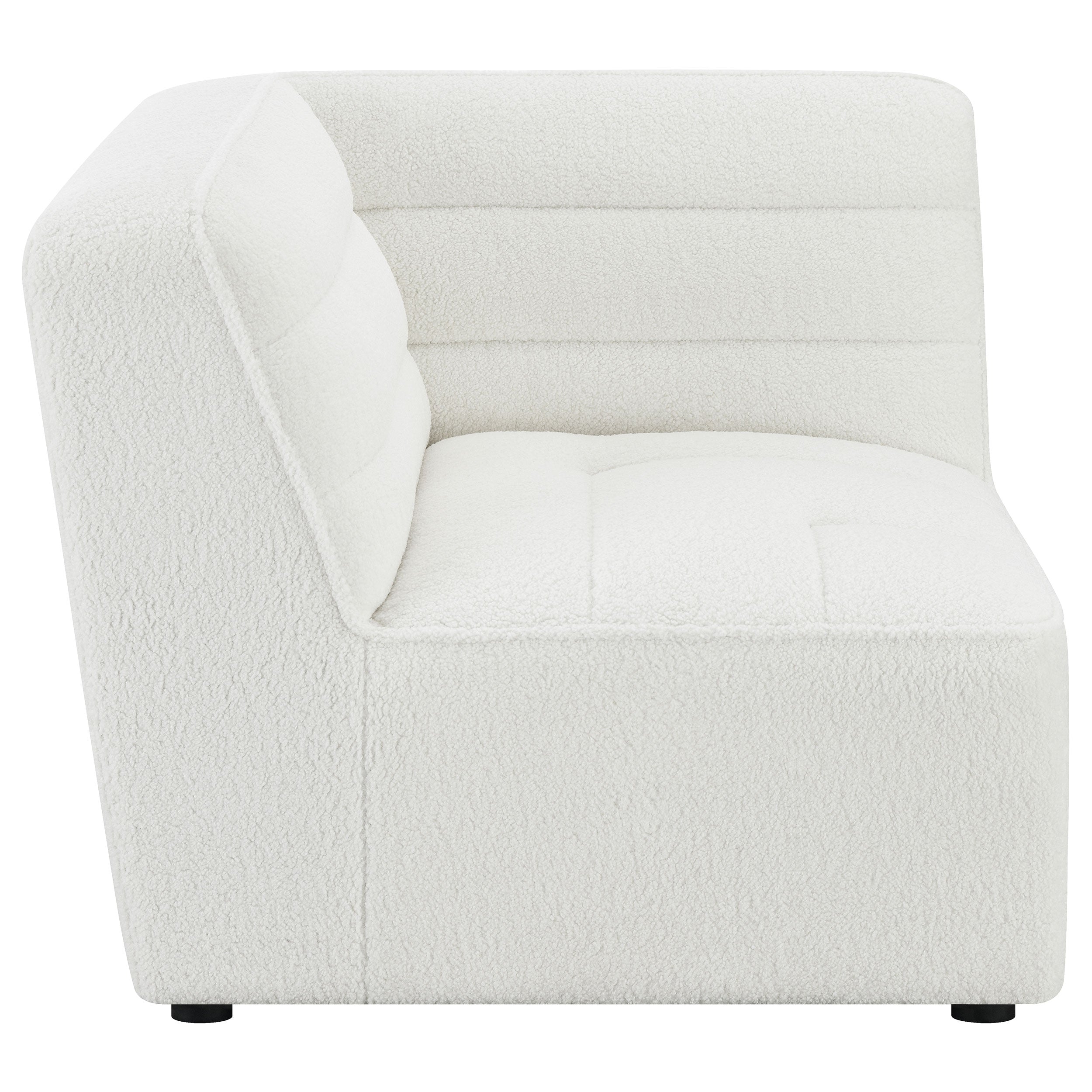 Sunny Upholstered Corner Chair Natural — view 6