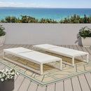 Outdoor Nylon Mesh Chaise Lounge, (Set of 2)