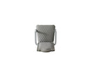 House Marchese - Arm Chair (Set of 2) - Two Tone Gray Fabric & Pearl Gray